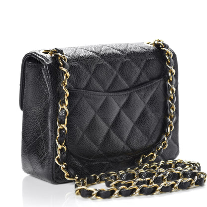 Chanel Caviar Quilted Mini Square Flap Black 3 of 16