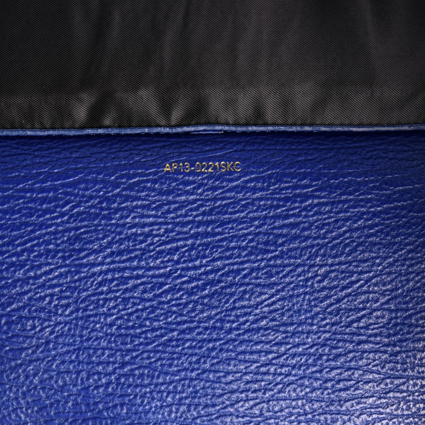 3.1 Textured Calfskin Large Pashli Satchel Cobalt