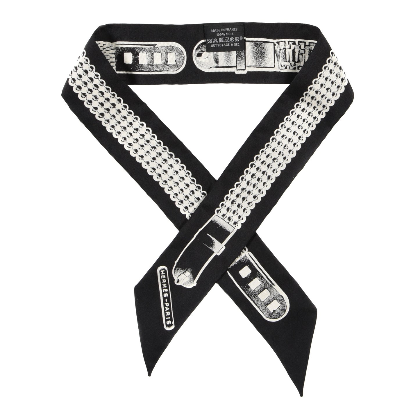 Silk Le Tresor De Medor Twilly Black White