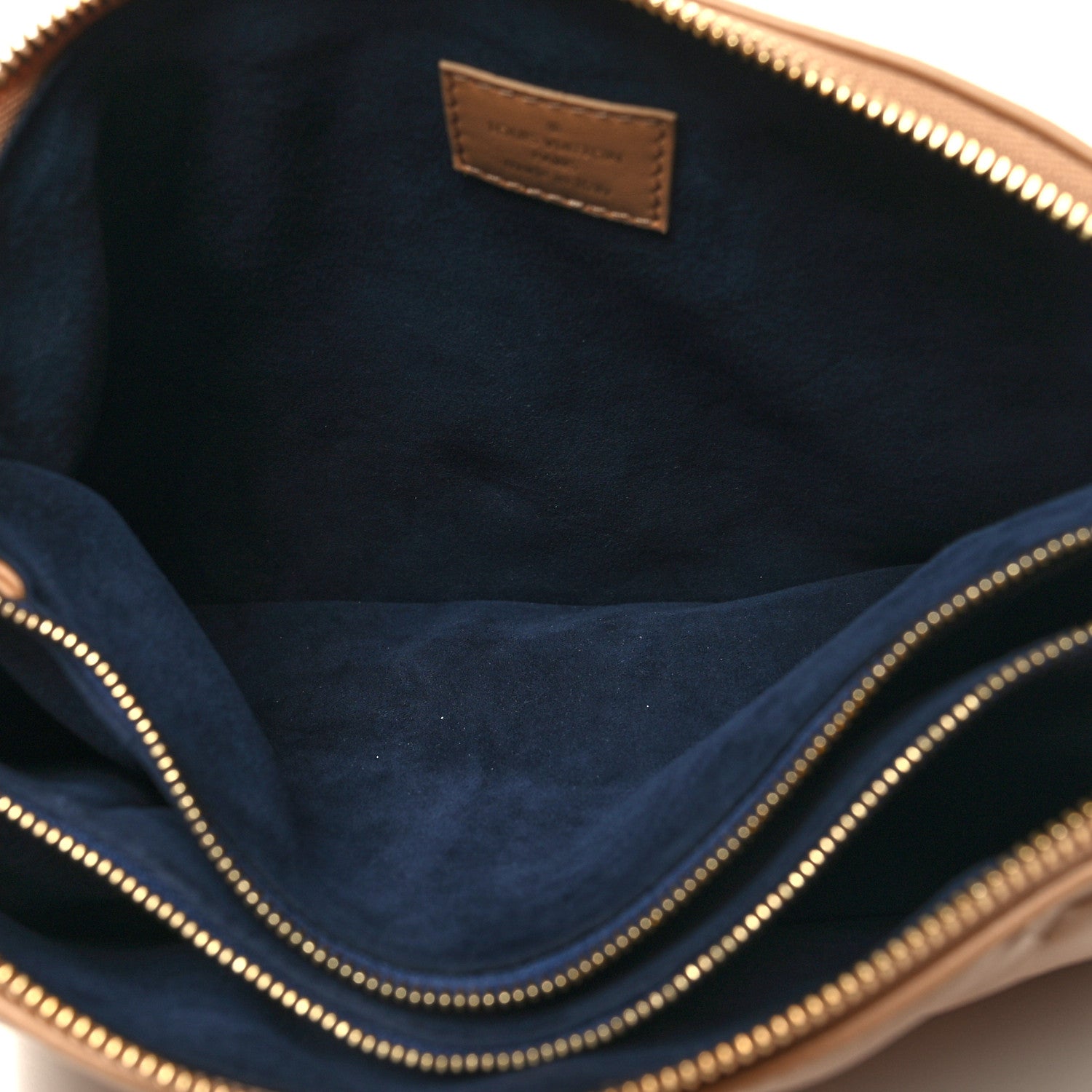 Louis Vuitton Lambskin Embossed Monogram Coussin PM Camel 5 of 12