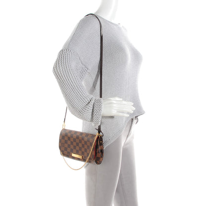 Louis Vuitton Damier Ebene Favorite PM 2 of 8