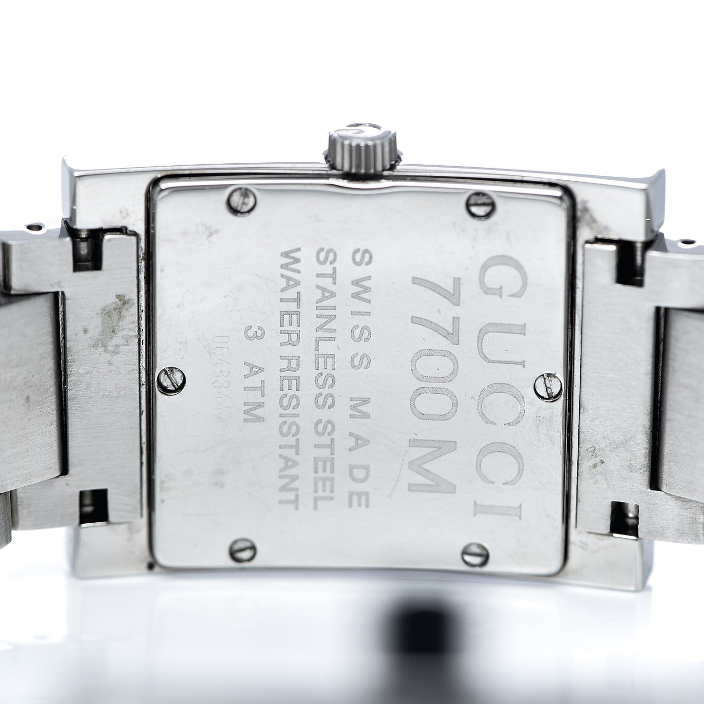 Stainless Steel 28mm 7700M Quartz Watch Black