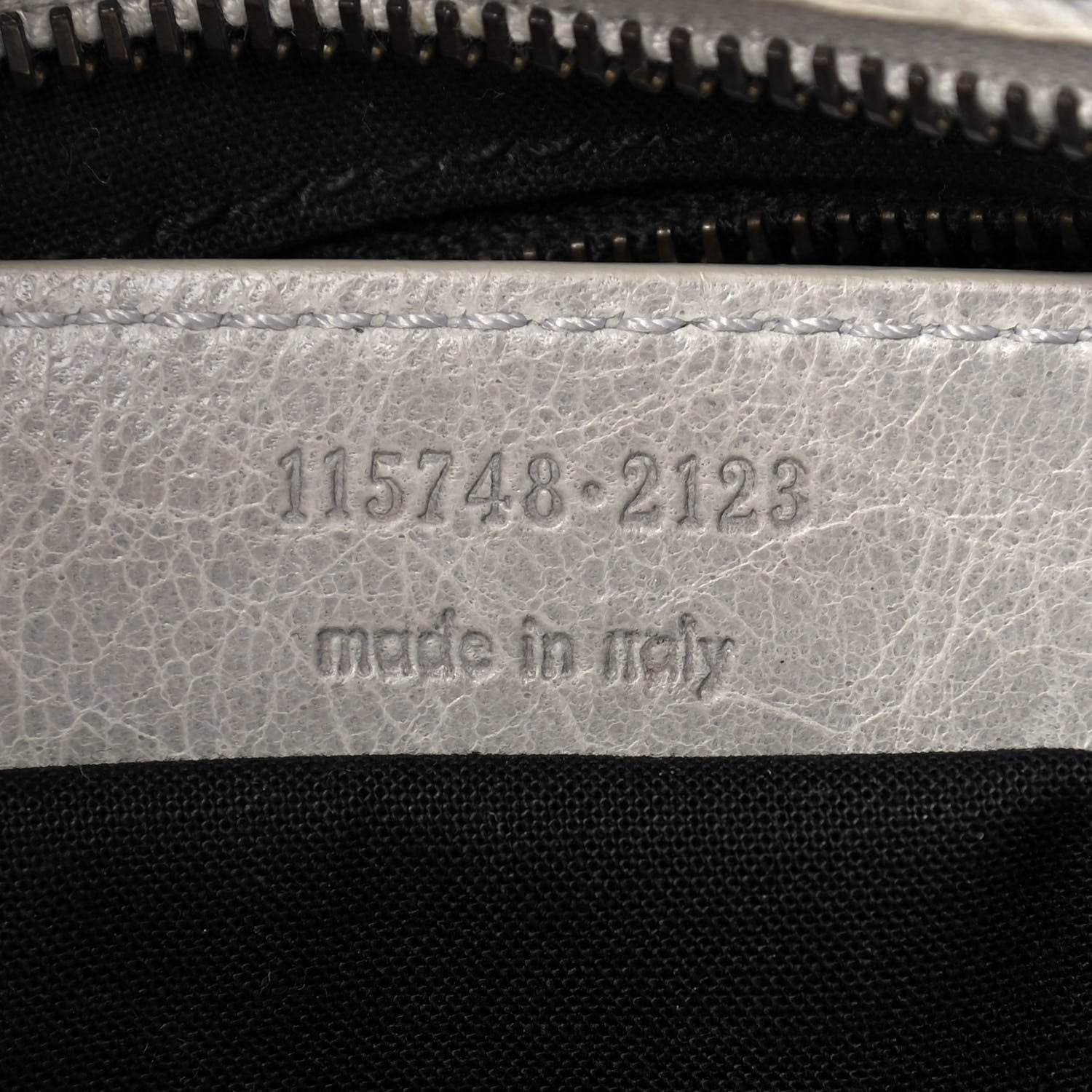 Balenciaga Agneau Classic Hardware City Argent 8 of 8