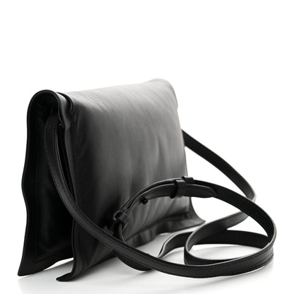 Salvatore Ferragamo Calfskin Mini Viva Bow Shoulder Bag Black 3 of 14