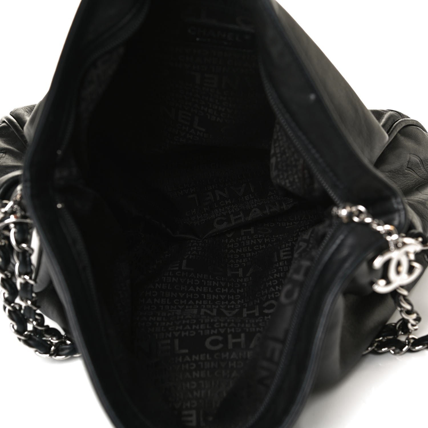 Chanel Lambskin Ultimate Soft Hobo Black 5 of 16