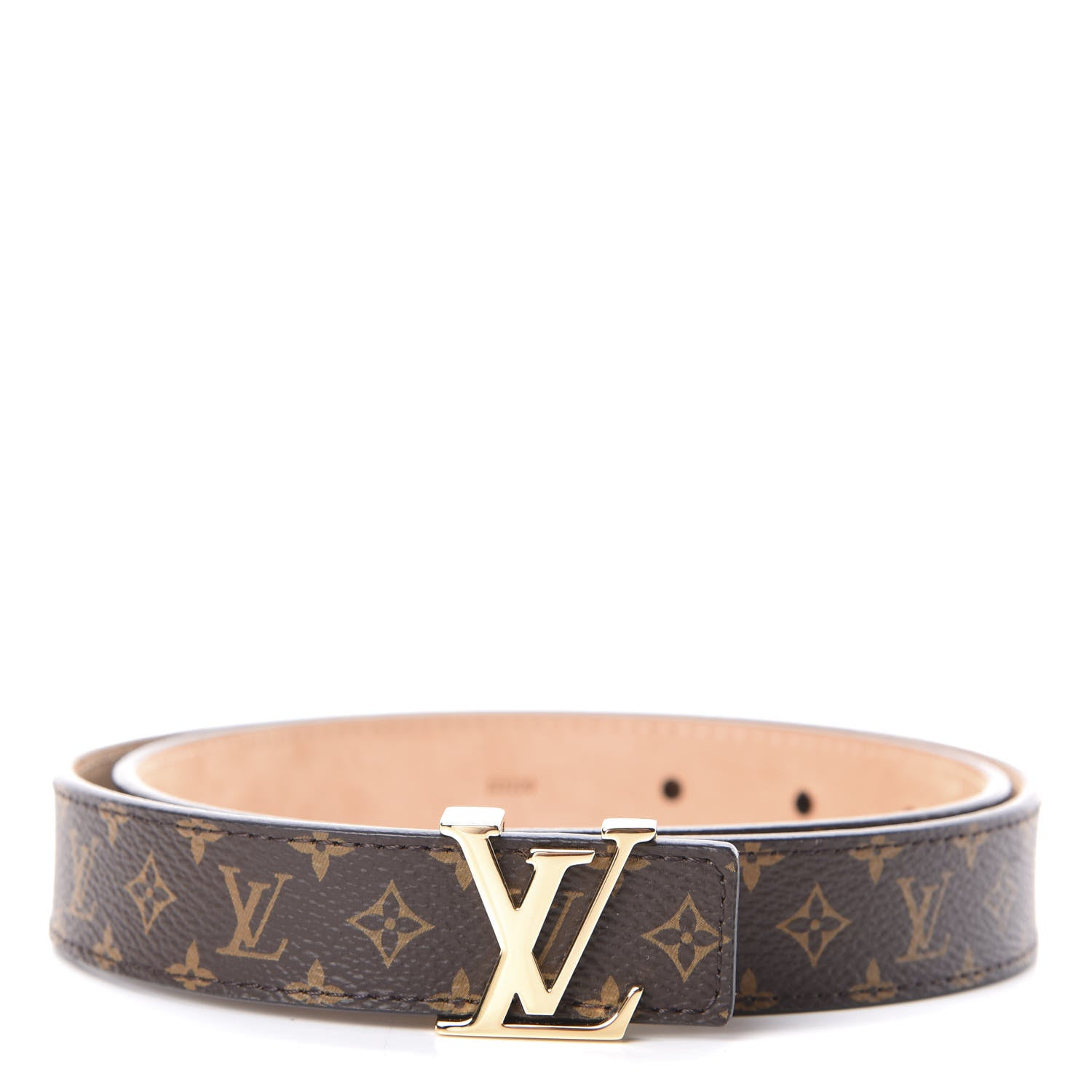 Louis Vuitton Monogram 40mm LV Initiales Belt 75 30 1 of 5