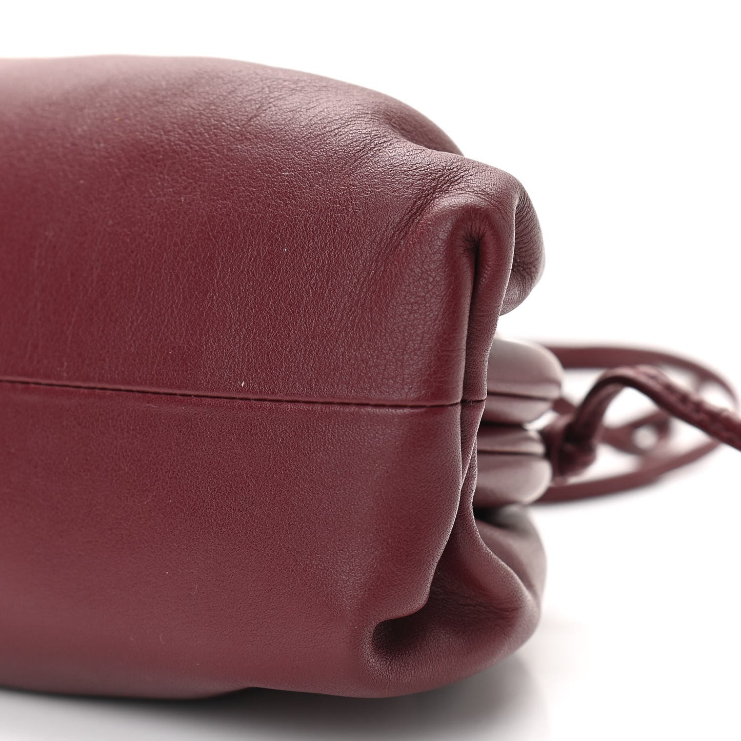Butter Calfskin The Mini Pouch Bordeaux