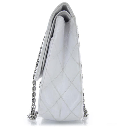 Chanel Aged Calfskin 50th Anniversary 2.55 Reissue 227 White 3 of 10
