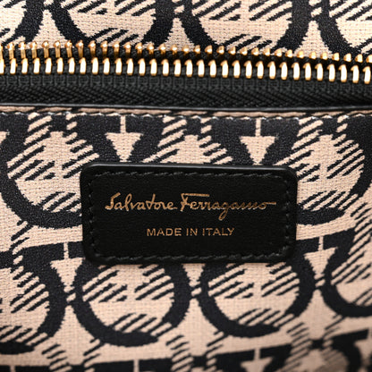 Salvatore Ferragamo Calfskin The Studio Bag Almond 6 of 10