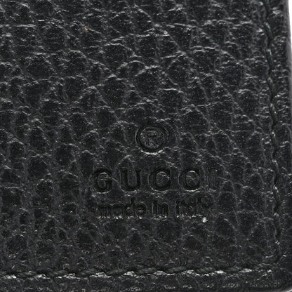 Gucci Dollar Calfskin Mini Swing Wallet Bag Black 6 of 12