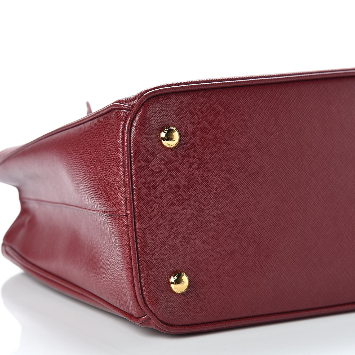 Prada Saffiano Lux Medium Tote Cherry 7 of 12