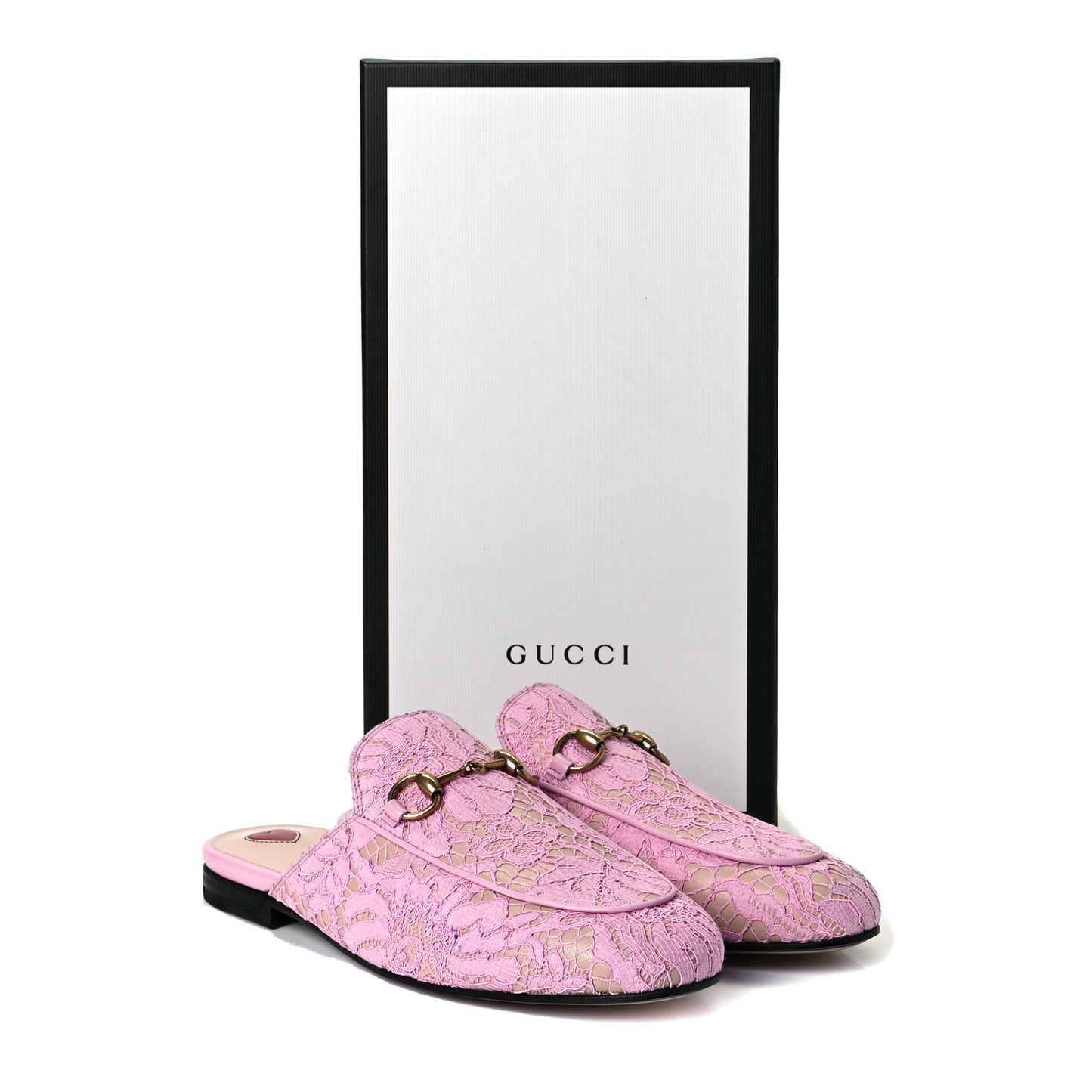 Lace Malaga Kid Womens Princetown Slippers 37 Sugar Pink Skin Rose