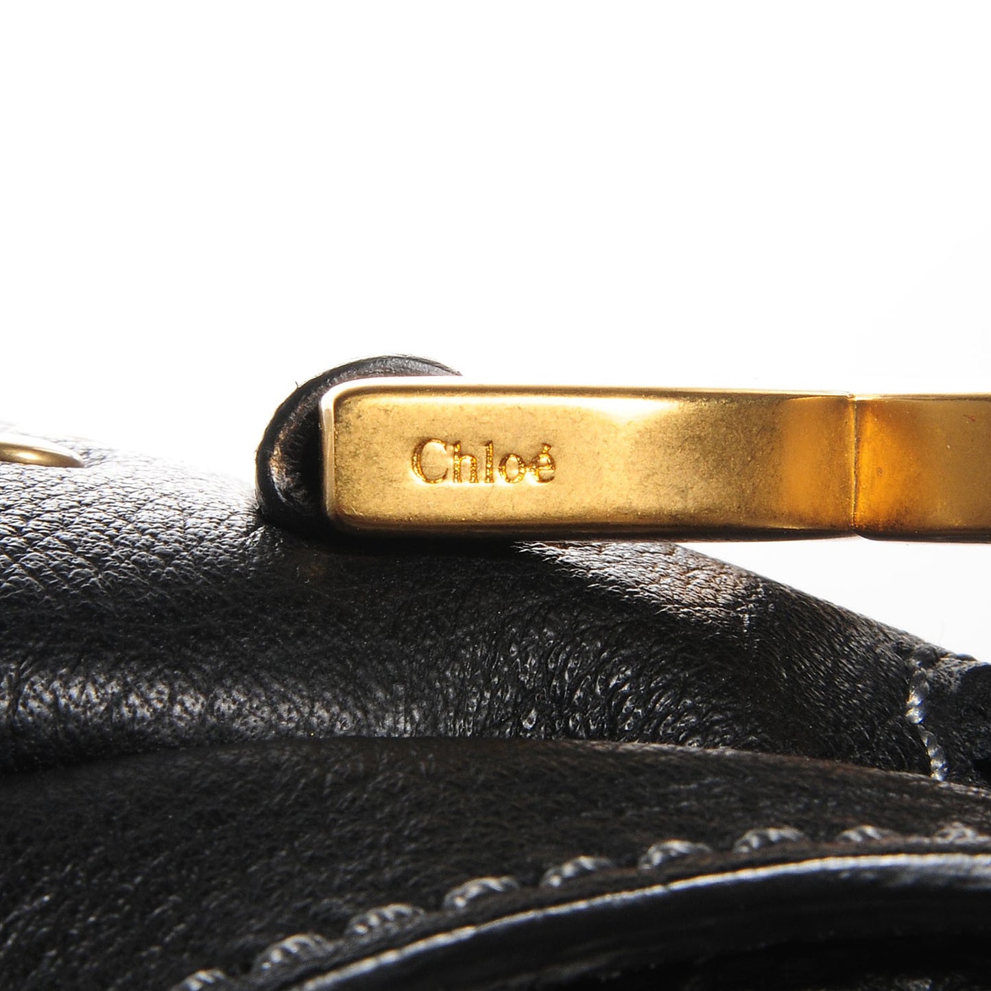 Calfskin Medium Marcie Satchel Black