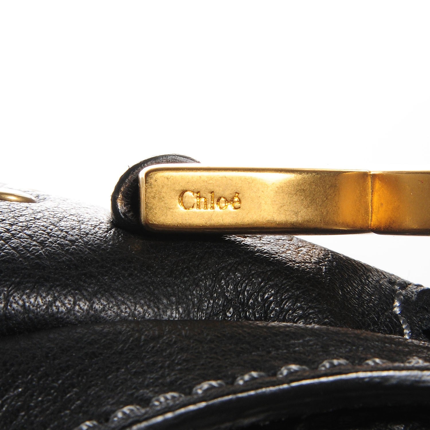 Chloe Calfskin Medium Marcie Satchel Black 11 of 11