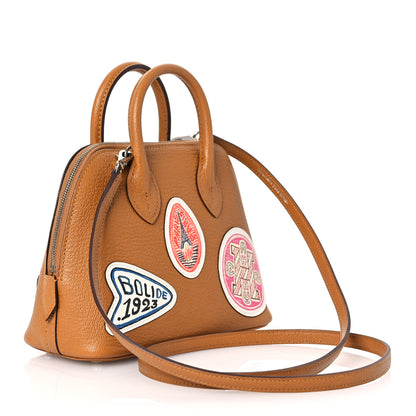 Hermes Chevre Mysore Pique Colle Mini 1923 Bolide Sesame 3 of 14