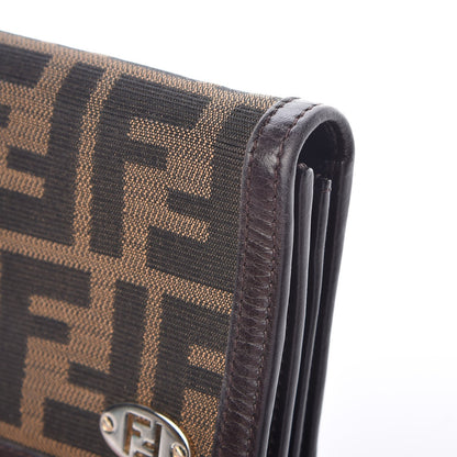 Fendi Zucca Continental Wallet Tobacco 10 of 10