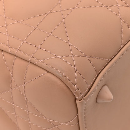 Christian Dior Ultra Matte Calfskin Cannage Medium Lady Dior Beige 10 of 11