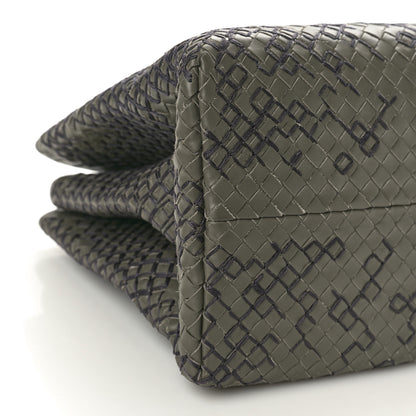 Bottega Veneta Nappa Intrecciato Stitched Medium Roma Tote Grey 11 of 13