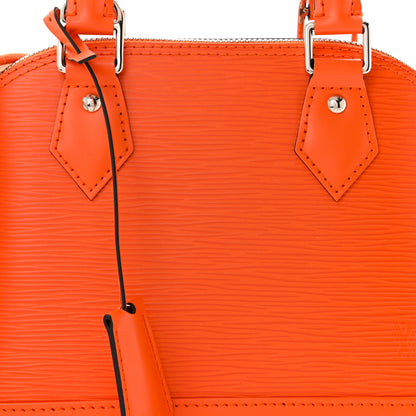 Louis Vuitton Epi Jacquard Alma BB Orange 8 of 12