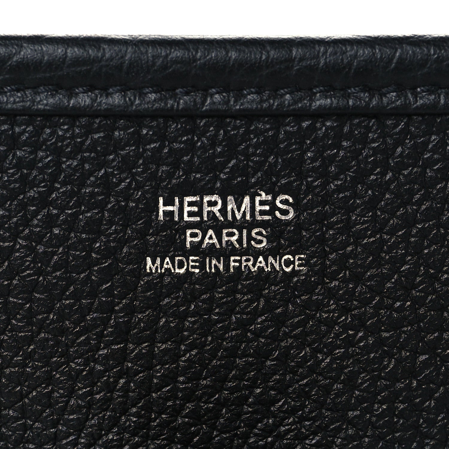 Hermes Taurillon Clemence Evelyne III PM Black 6 of 10
