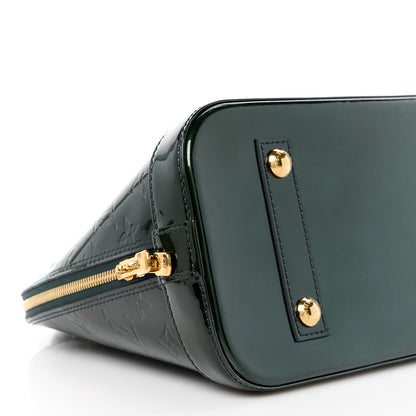 Louis Vuitton Vernis Alma PM Blue Nuit 8 of 9