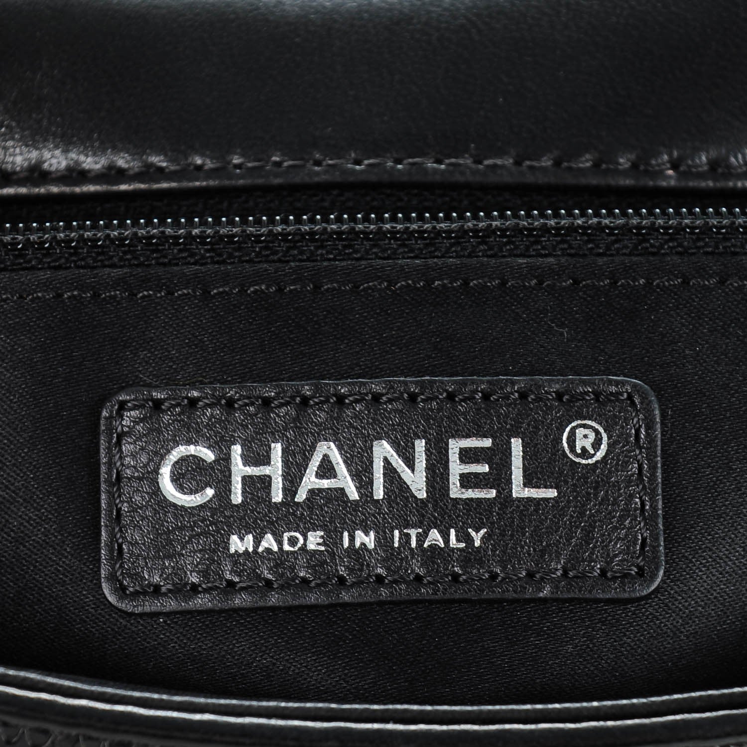 Chanel Sequin Lambskin Medium Moonlight on Water Flap Black 7 of 8