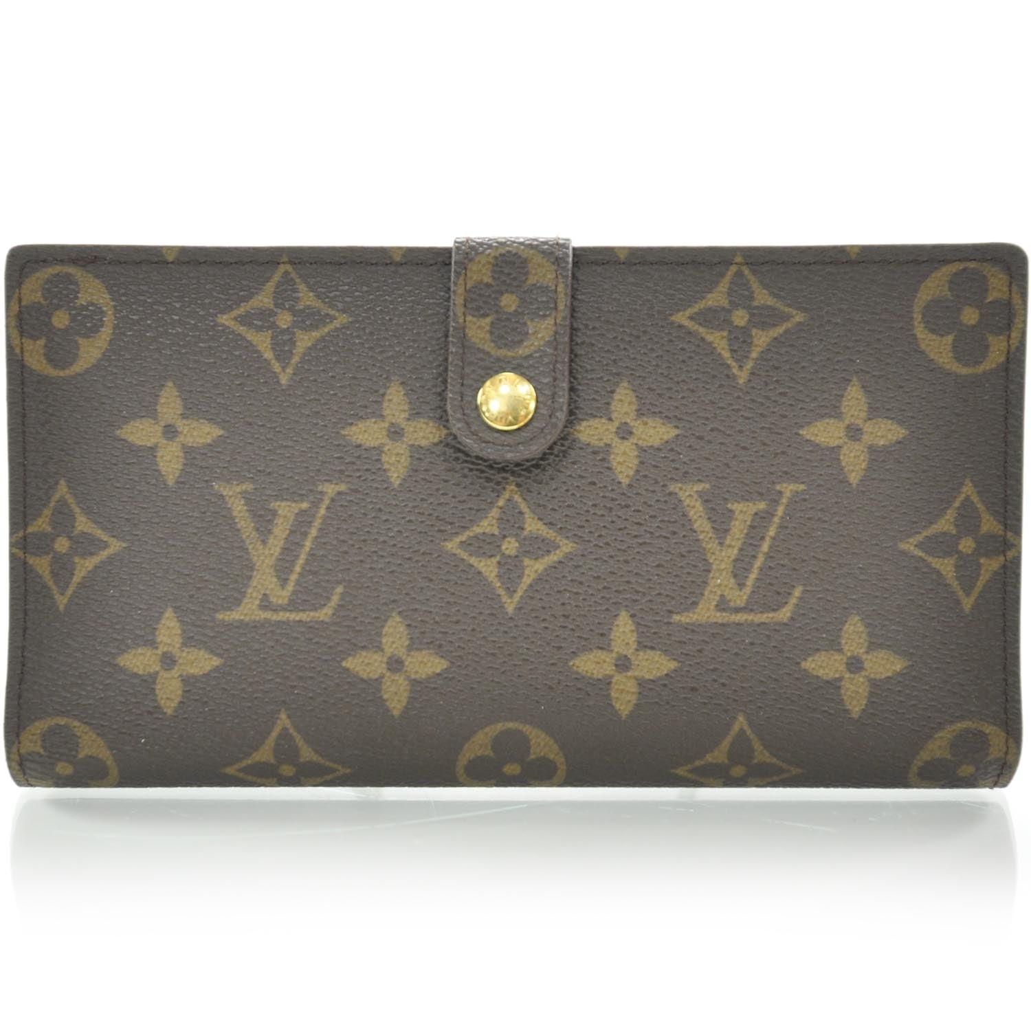 Louis Vuitton Monogram Continental French Purse Wallet 1 of 8