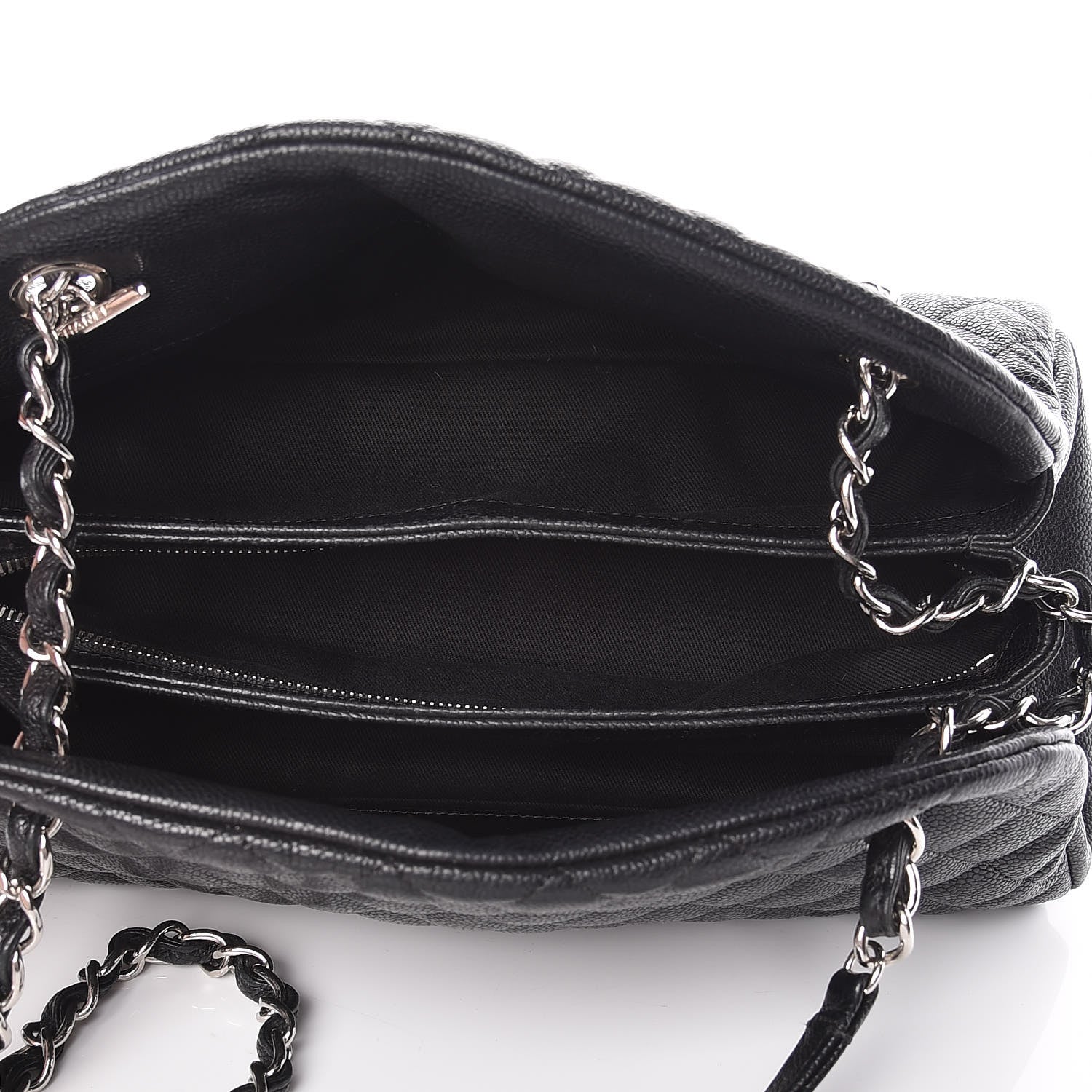 Chanel Caviar Quilted Medium Just Mademoiselle Black 5 of 14