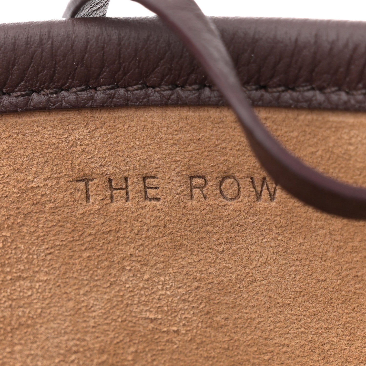 The Row Grained Calfskin Medium N/S Park Tote Acajou 6 of 11