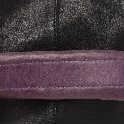 Givenchy Lambskin Tri-Color North South Nightingale Black Gold Purple 12 of 14