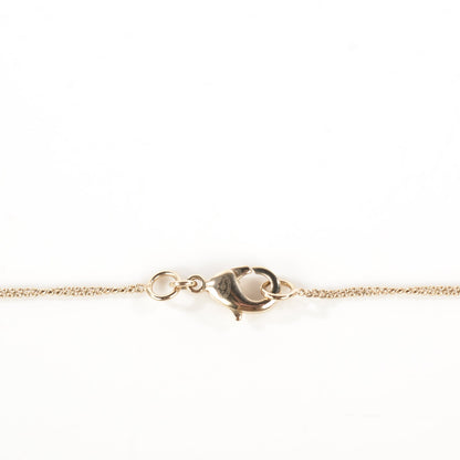 Chanel Crystal Baguette CC Necklace Light Gold 4 of 6