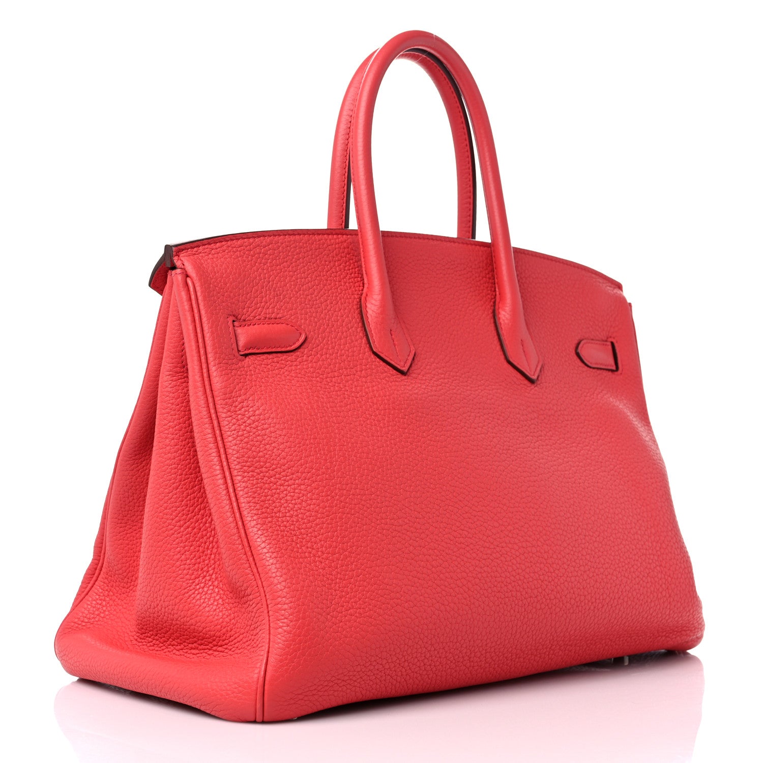 Hermes Taurillon Clemence Birkin 35 Bougainvillea 3 of 14