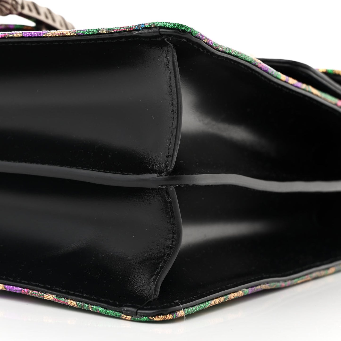 Brocade Crystal Embellished Medium Dionysus Shoulder Bag Multi