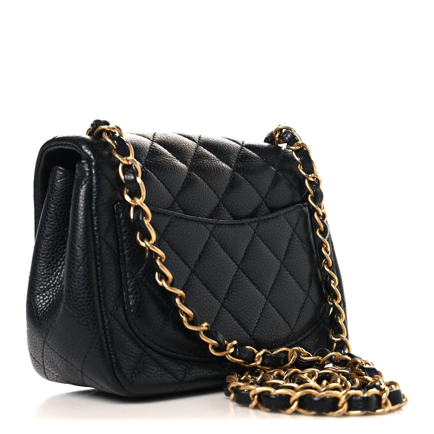 Chanel Caviar Quilted Mini Square Flap Black 3 of 10