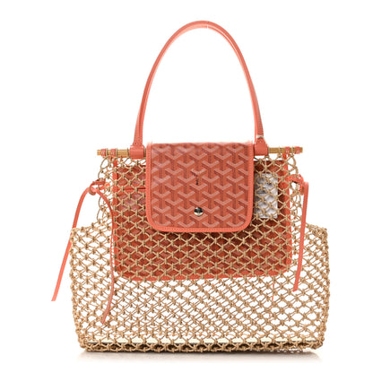 Goyard Goyardine Net Aligre Tote Coral 1 of 8