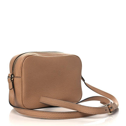 Gucci Pebbled Calfskin Small Soho Disco Bag Camelia 3 of 10