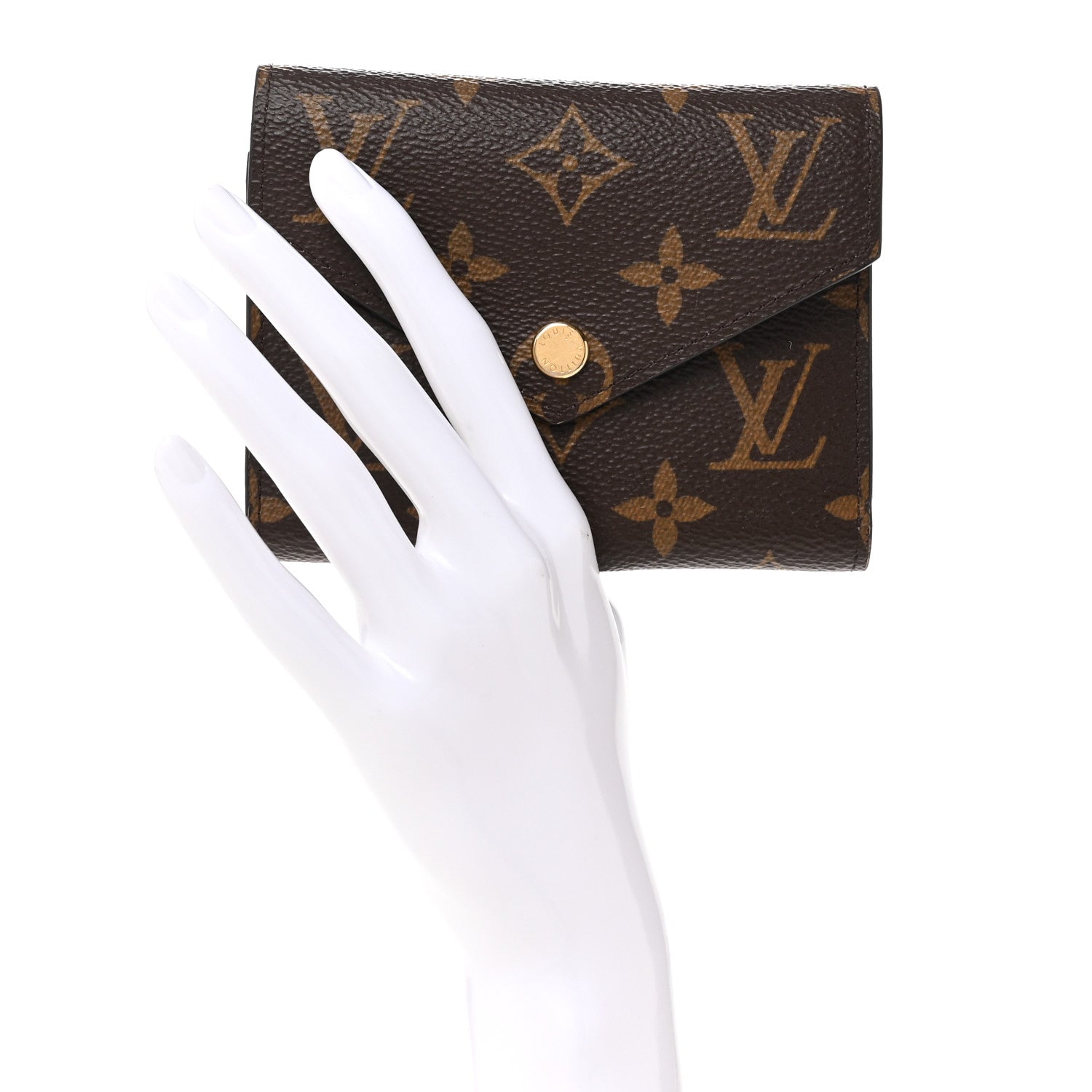 Louis Vuitton Monogram Victorine Wallet Rose Ballerine 2 of 6