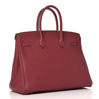 Hermes Togo Birkin 35 Rouge Grenat 4 of 30