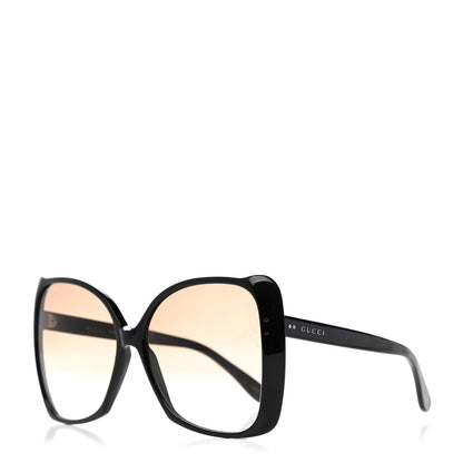 Gucci Acetate Oversize Square Frame Sunglasses GG0471S Black 1 of 8