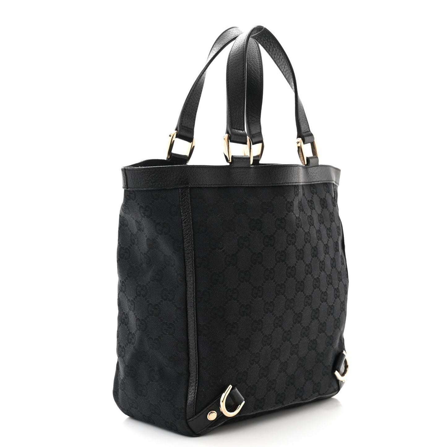 Monogram Small Abbey Tote Black
