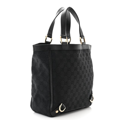 Gucci Monogram Small Abbey Tote Black 3 of 10