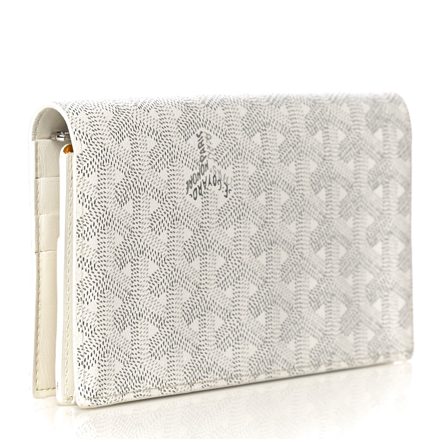 Goyard Goyardine Richelieu Wallet White 3 of 10