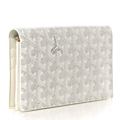 Goyard Goyardine Richelieu Wallet White 3 of 10