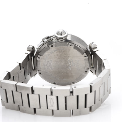 Cartier Stainless Steel 35mm Pasha C Big Date Automatic Watch Black 5 of 8