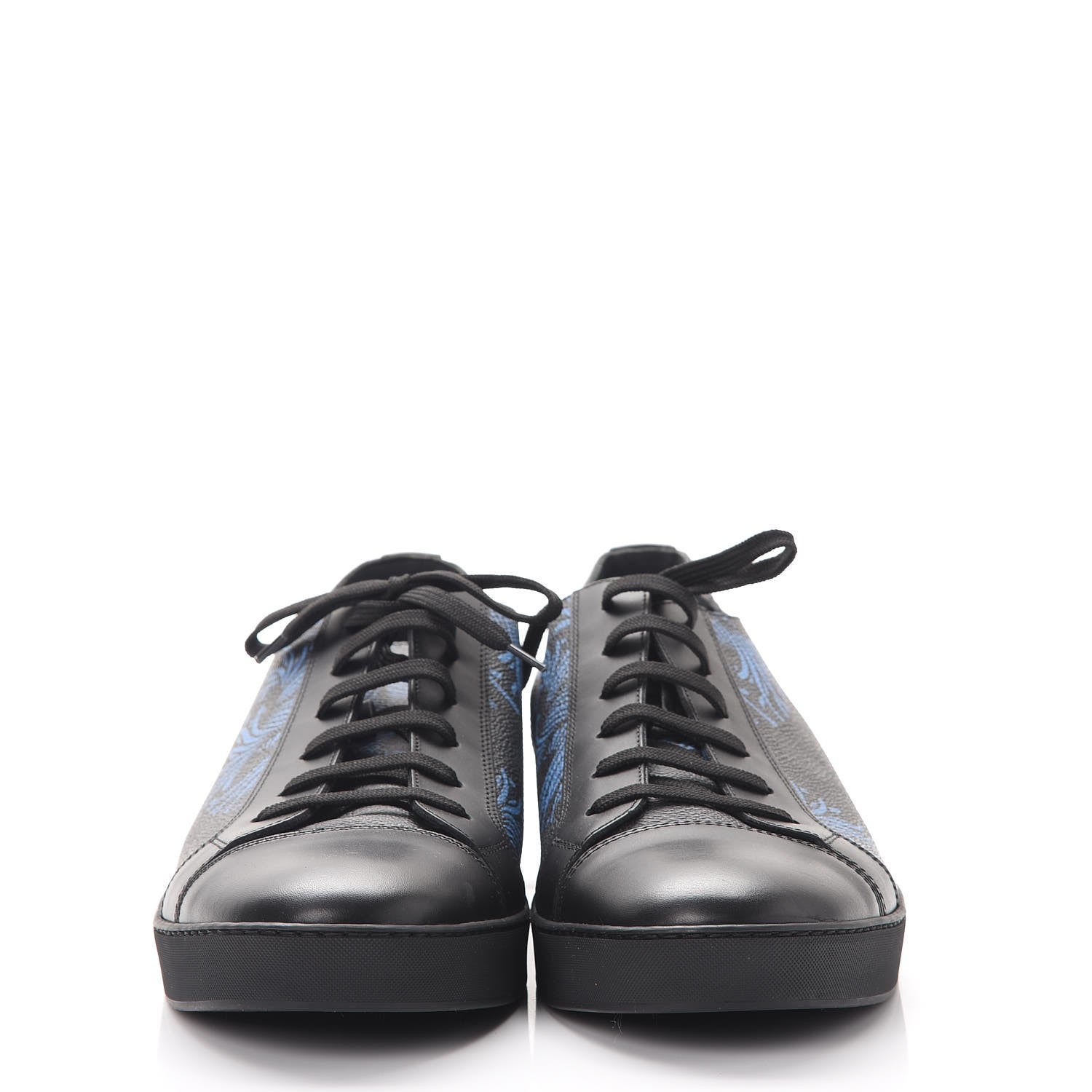 Louis Vuitton Damier Graphite Rope Sneakers 10 Blue 2 of 10