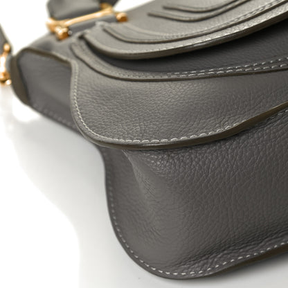 Chloe Calfskin Small Marcie Satchel Cashmere Grey 12 of 15