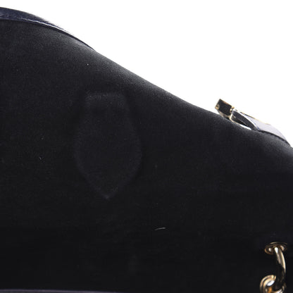Mulberry Soft Grain Calfskin Oversized Tillie Satchel Nightshade Blue 14 of 15