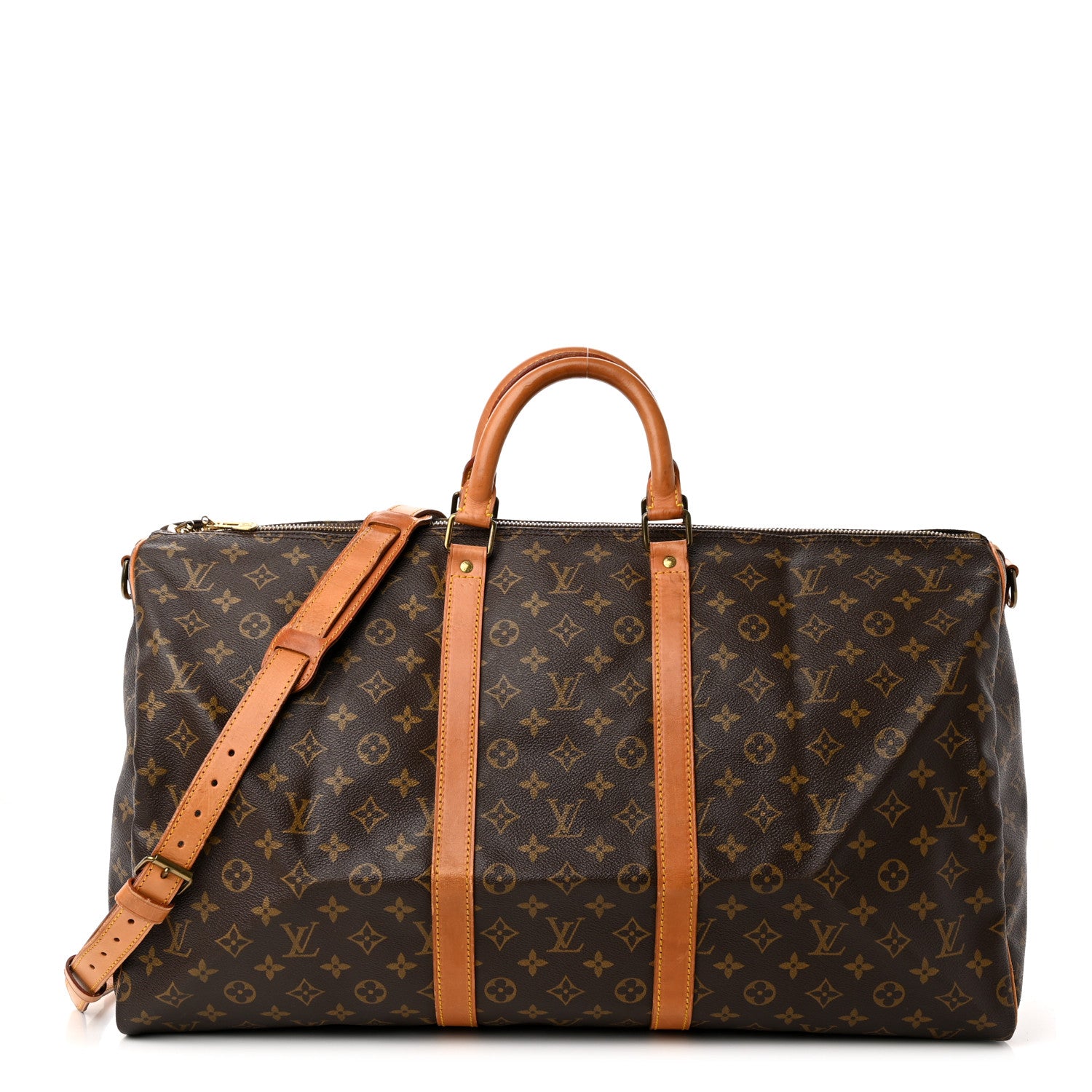 Louis Vuitton Monogram Keepall Bandouliere 55 1 of 11