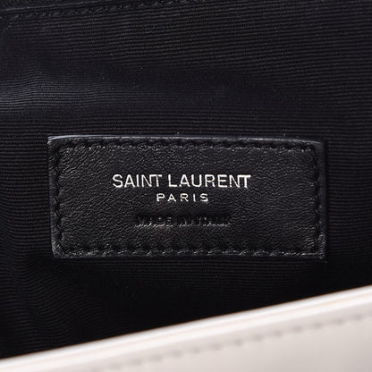 Saint Laurent Calfskin Y Quilted Monogram Loulou Shoulder Bag Porcellana 8 of 15