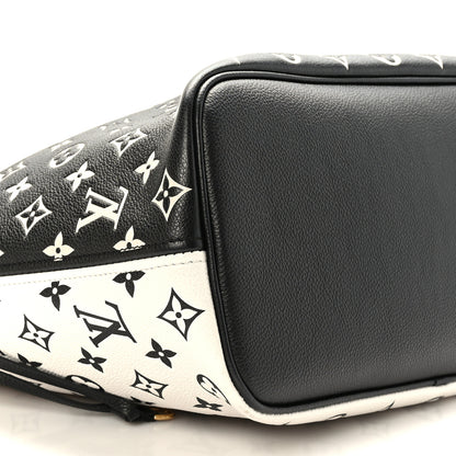Louis Vuitton Empreinte Spring In The City Neverfull MM Black White Pink 8 of 9